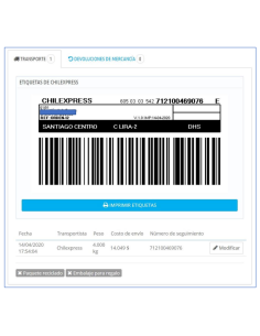 Módulo Integración Chilexpress PrestaShop - prestashop 2